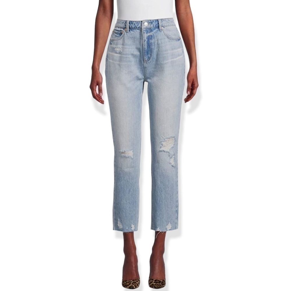 no boundaries super high rise slim straight crop size 19 Juniors new with tags